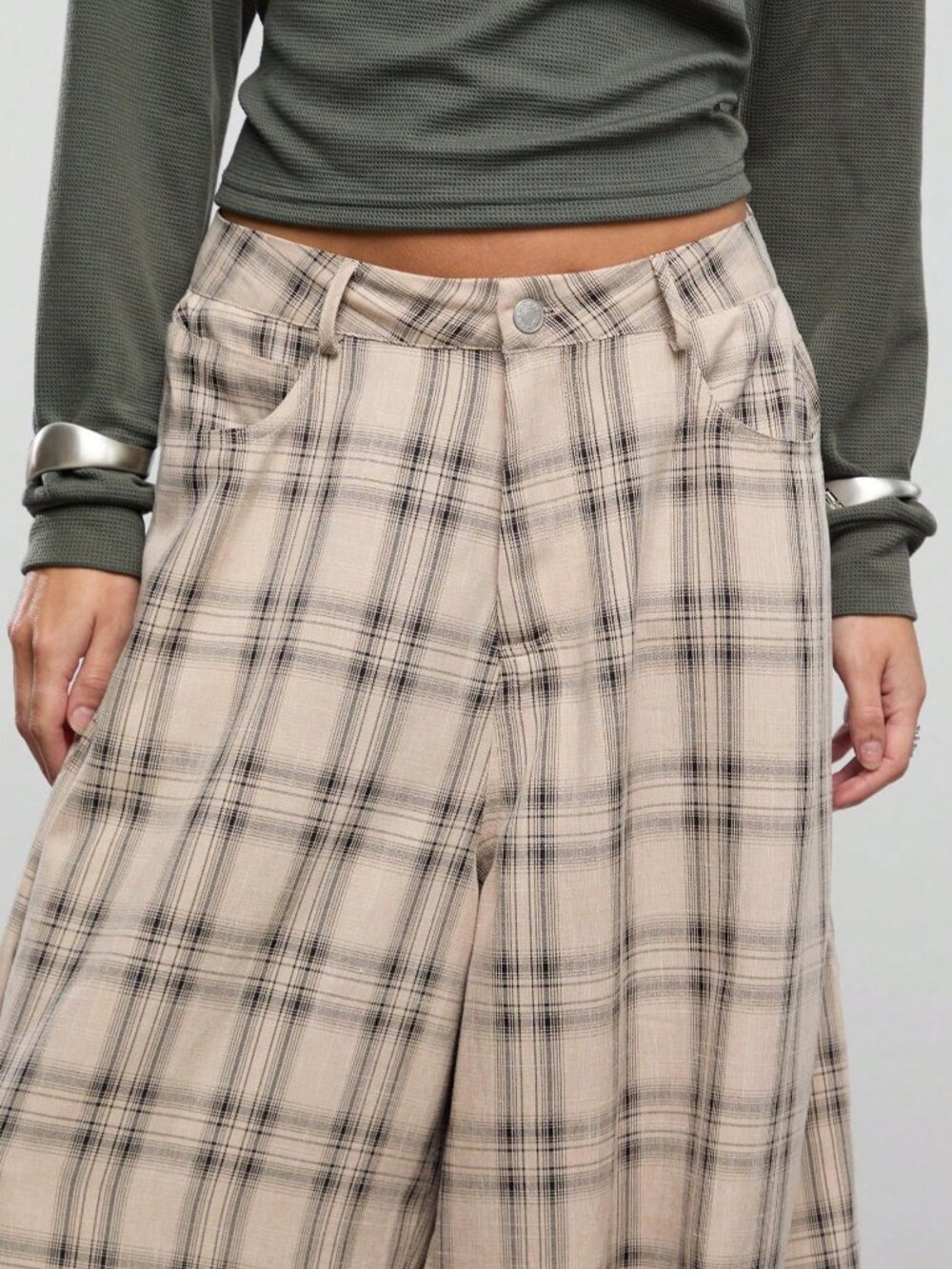 Apricot Casual Women's Low Rise Balloon Trousers Festival Bottoms - Picture 7 of 7
